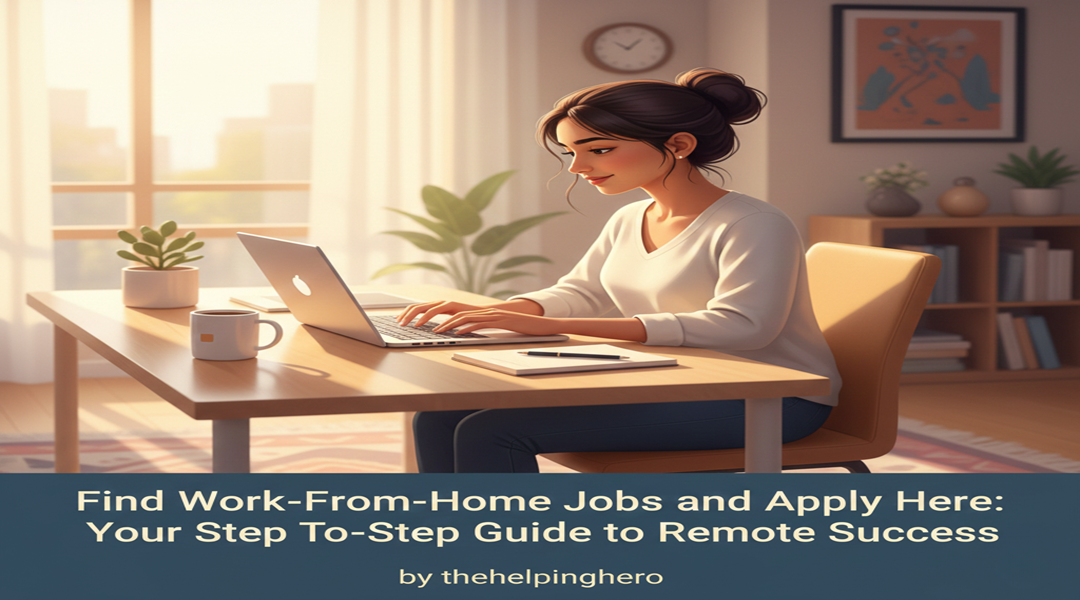 Find Work-From-Home Jobs and Apply Here: Your Step-by-Step Guide to Remote Success